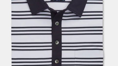 Pique Stripe Polo